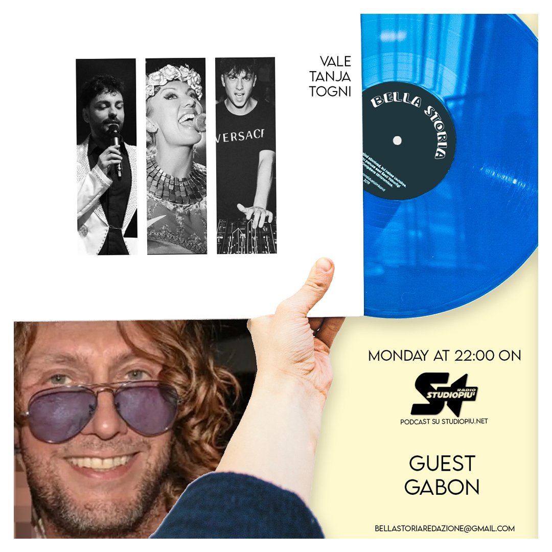 Gabon (Exogroove) guest a Bella Storia su Studio Più