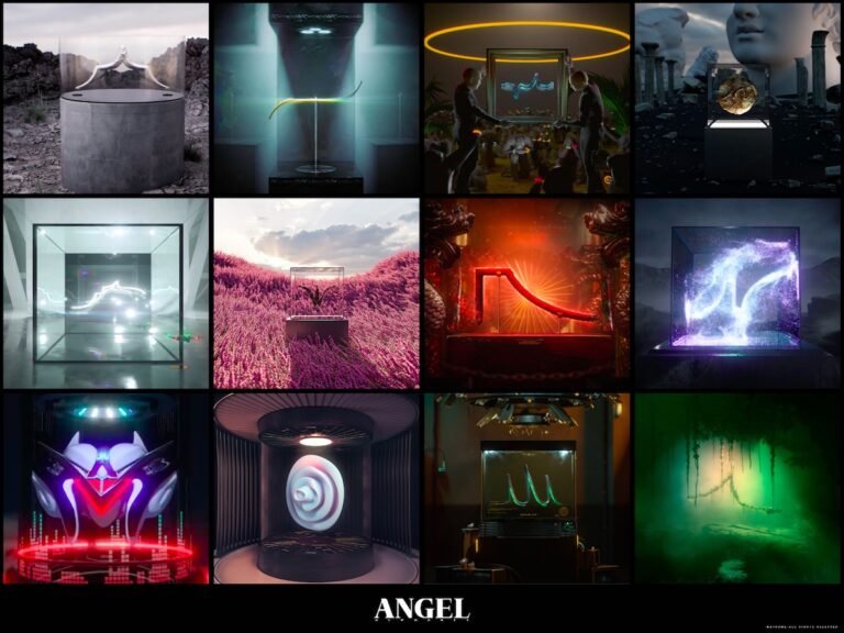 Angel Alphabet, la collezione NFT dei Mathame