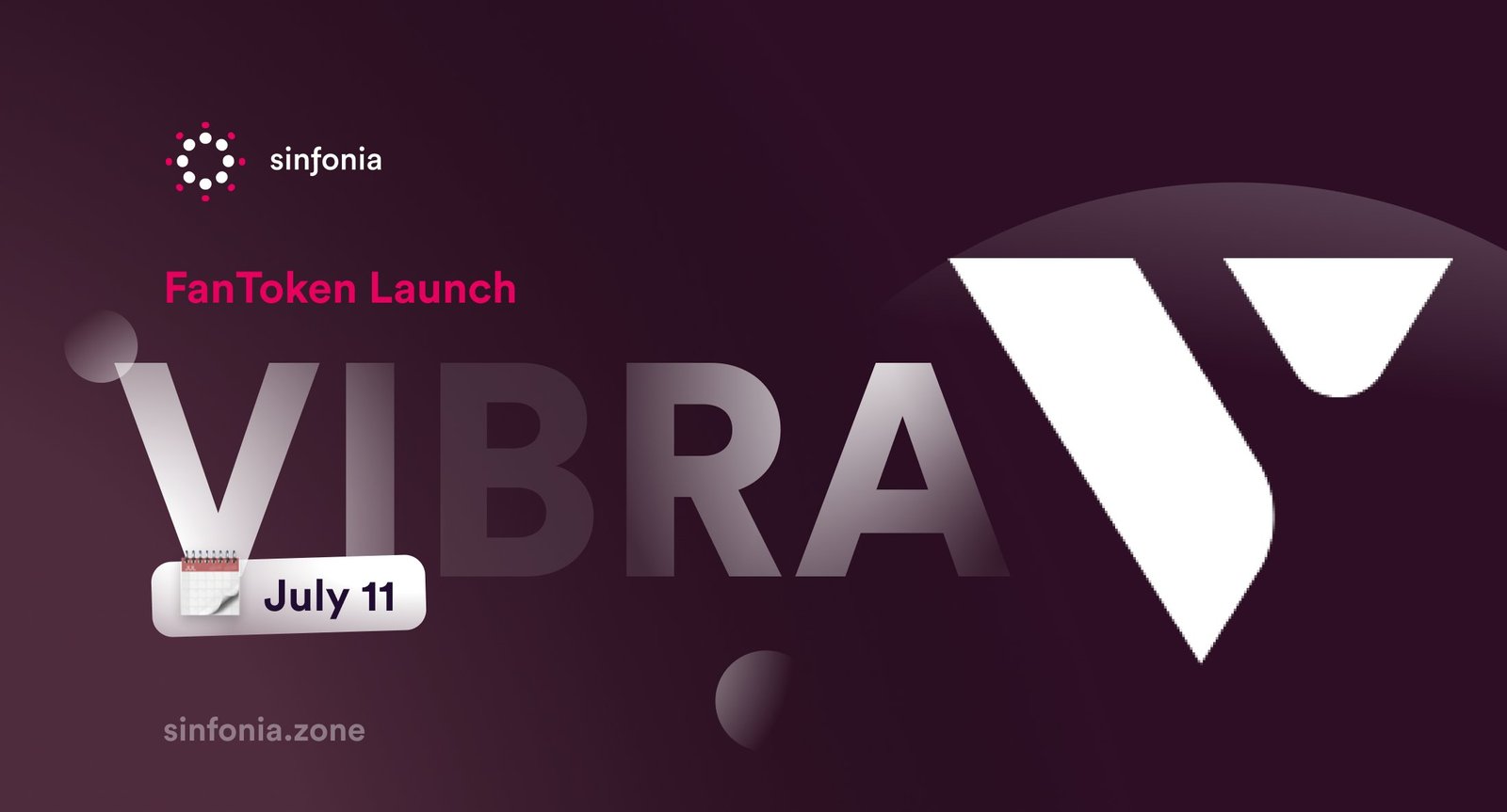 Vibranium lancia $VIBRA FanToken su Sinfonia