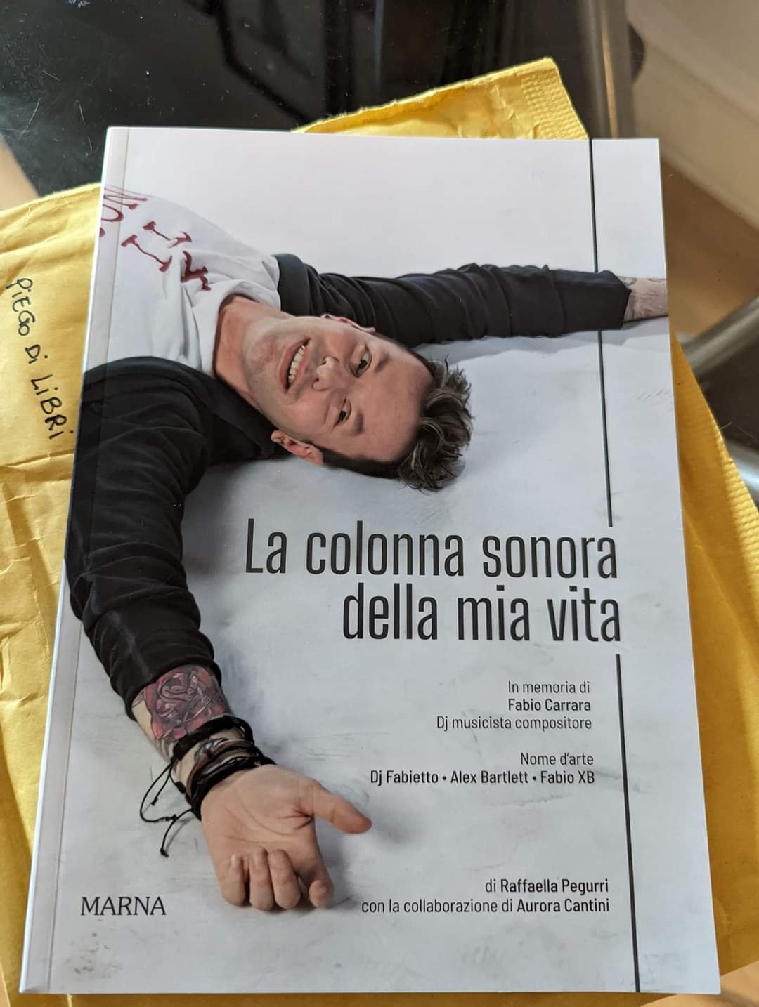 Il ricordo commuovente del dj Fabio Carrara