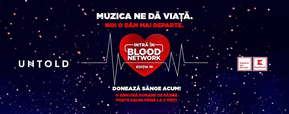 UNTOLD, campagna per donazione di sangue