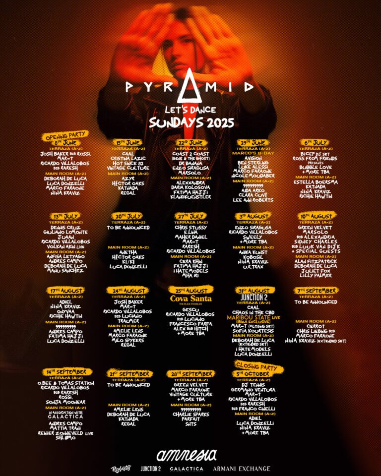 Pyramid Ibiza è la domenica perfetta