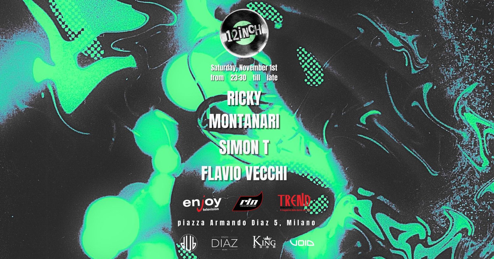 Spazio_Diaz a Milano debutta con 12 Inch